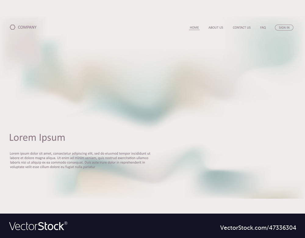 Landing page gradient mesh texture abstract Vector Image Landing page gradient mesh texture abstract