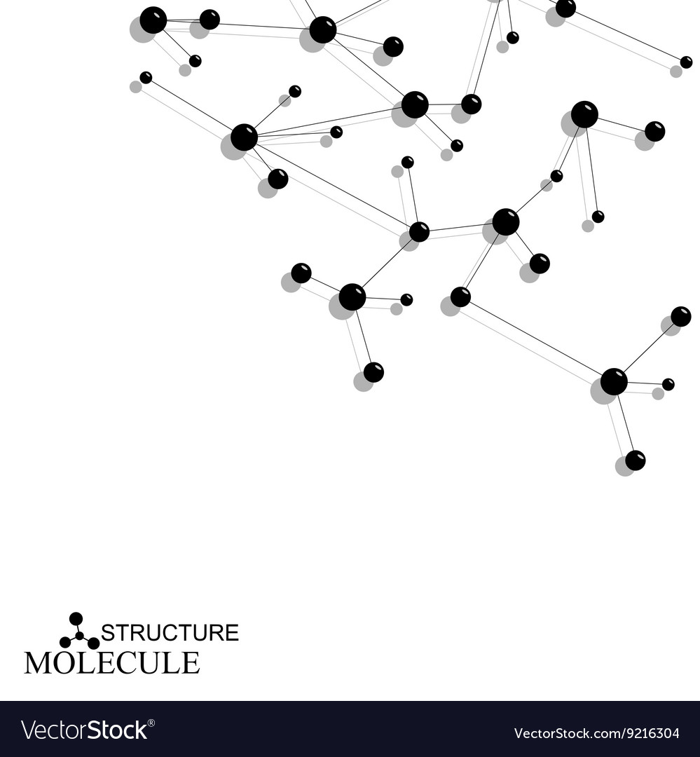 Molecule and communication with connected dots