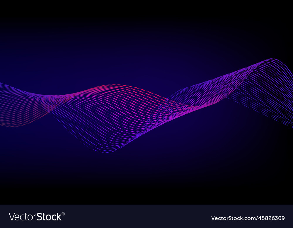 Abstract wave element for design digital vector image Abstract wave element for design digital