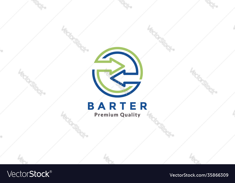 Back and forth arrow line logo symbol icon