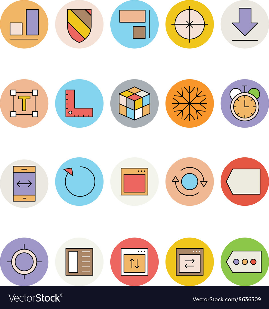 Design and development icons 6