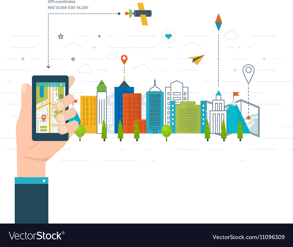 Mobile Navigation Smartphone