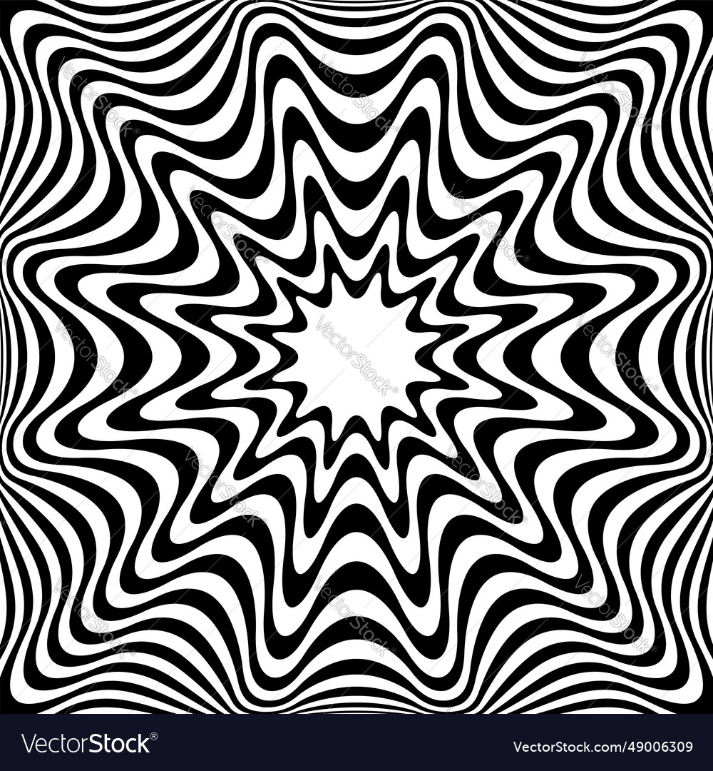 Wavy lines pattern