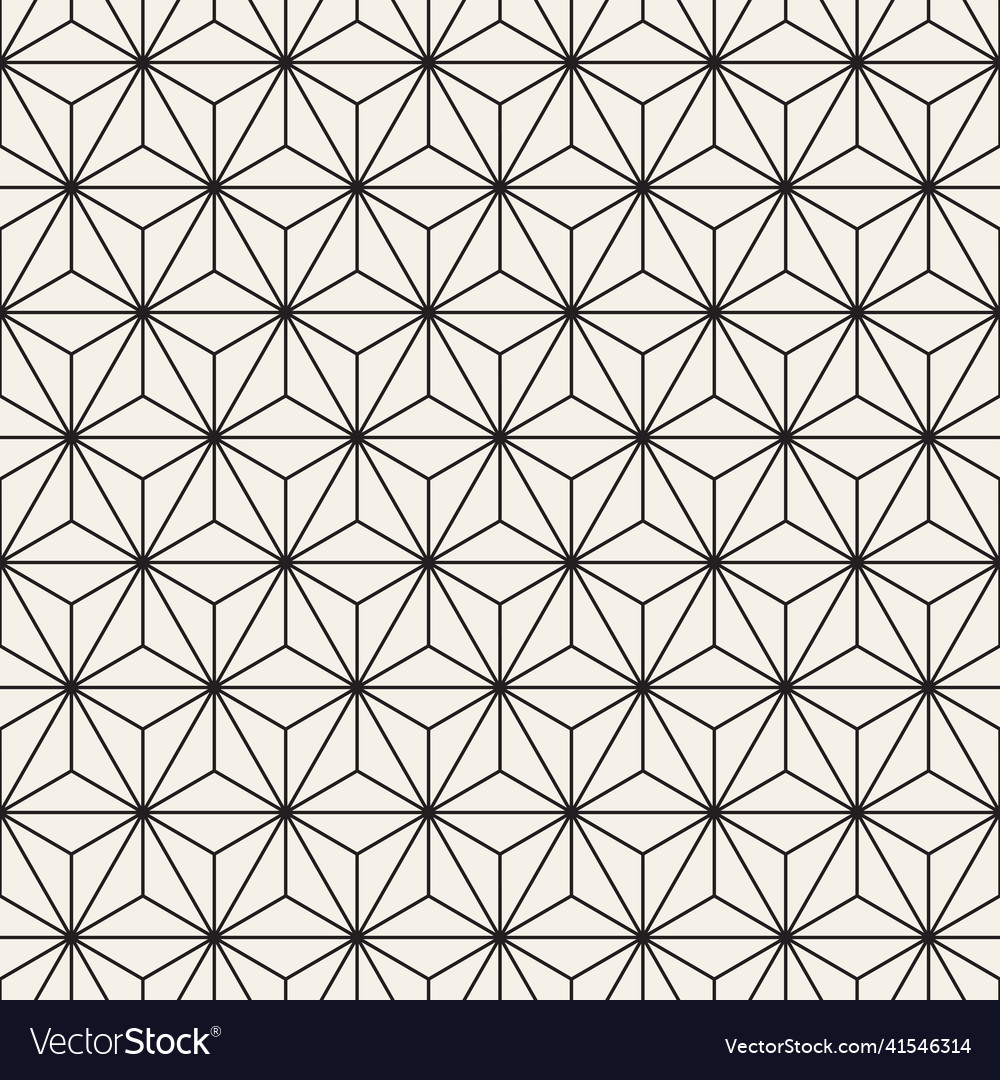 Seamless pattern repeating geometric elements vector image Seamless pattern repeating geometric elements