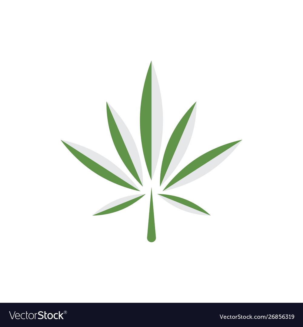 Cannabis graphic design template isolated