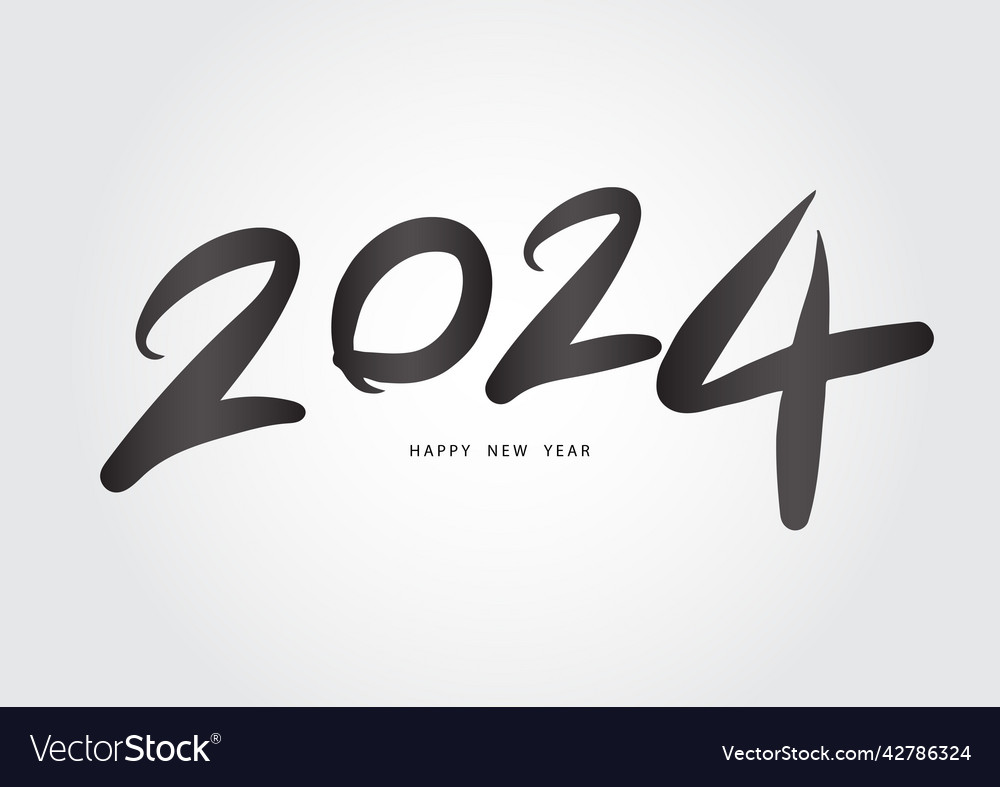 2025 year happy new year 2025 number Royalty Free Vector