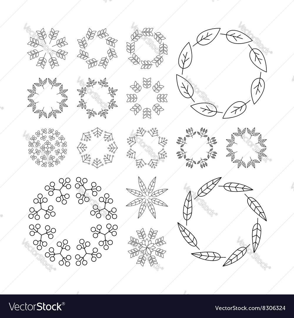Floral elements printing for natural