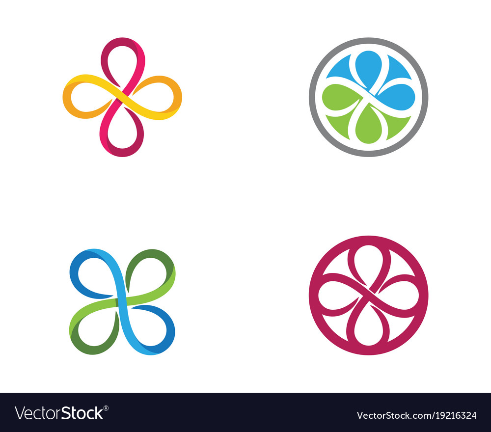 Infinity logo template