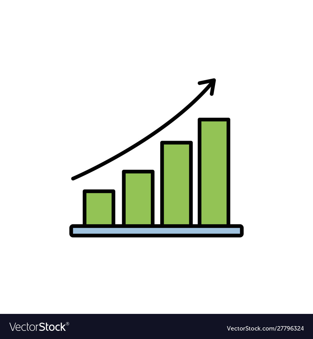Isolated workflow icon flat and line design