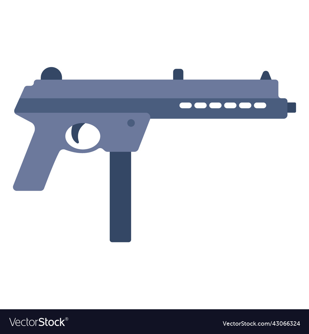 Walther mpl machine gun flat