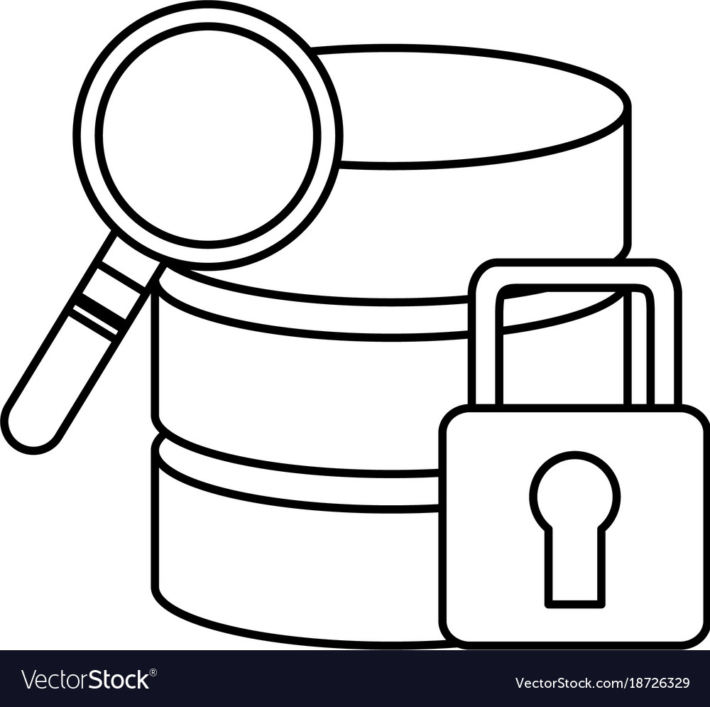 Data base server security magnifier search hosting