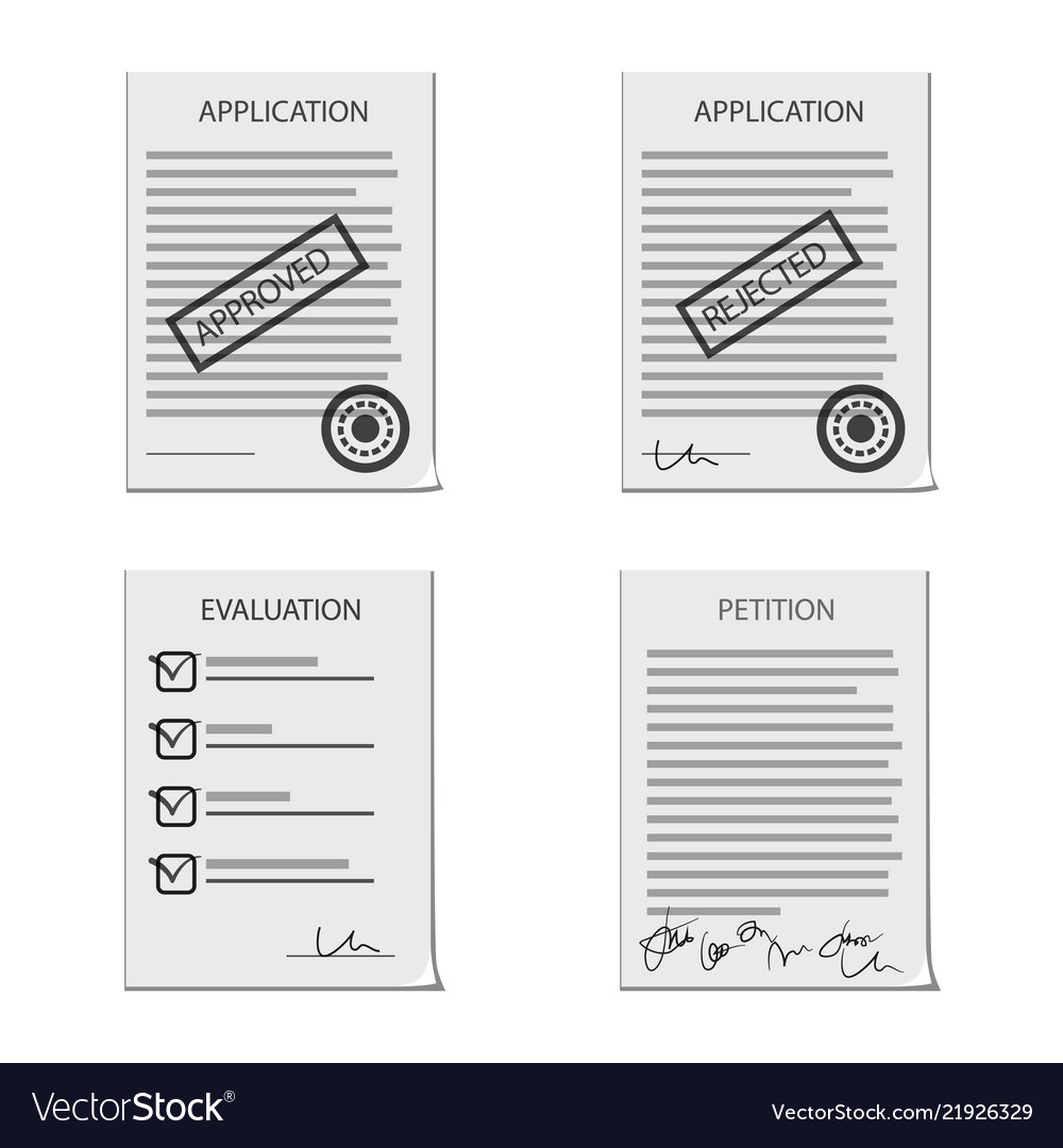 Design of form and document sign