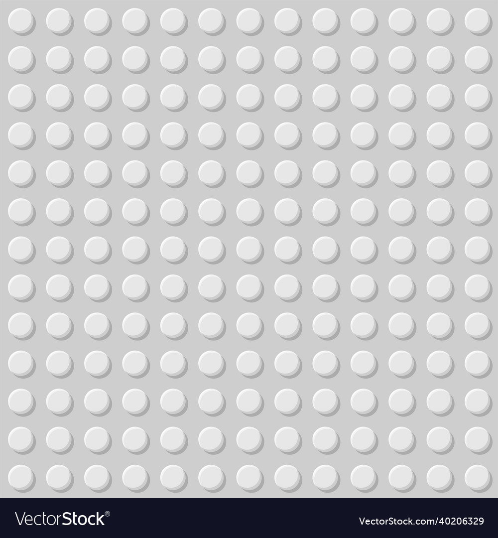 Grey block plastic backgroundseamless pattern Vector Image Grey block plastic backgroundseamless pattern