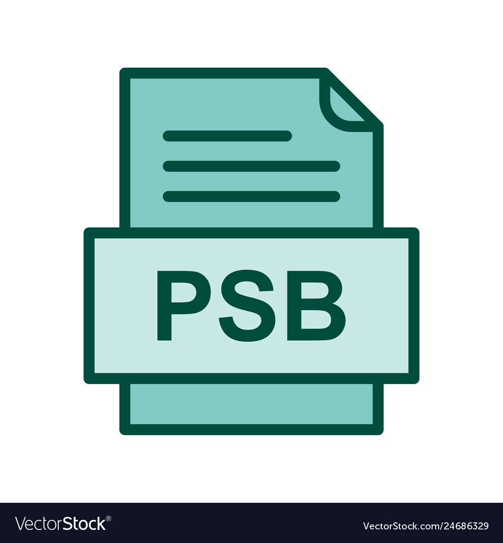 Psb file document icon