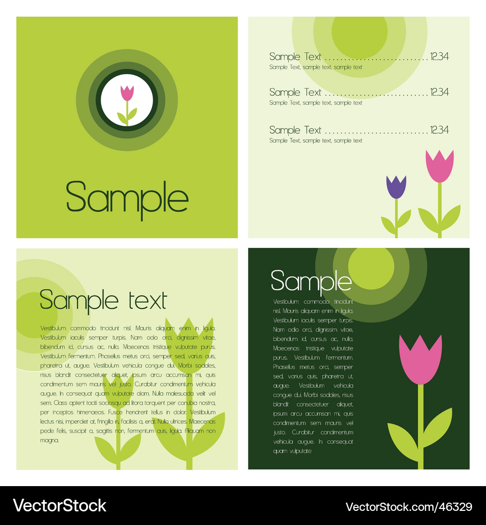 Spring design Royalty Free Vector Image - VectorStock