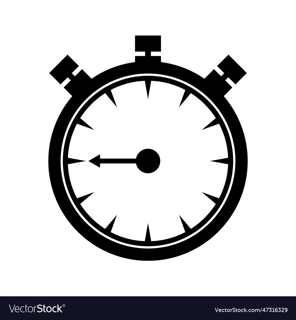 Stopwatch icon Royalty Free Vector Image - VectorStock