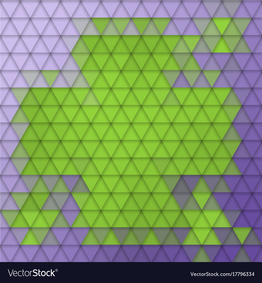 Abstract background of triangles