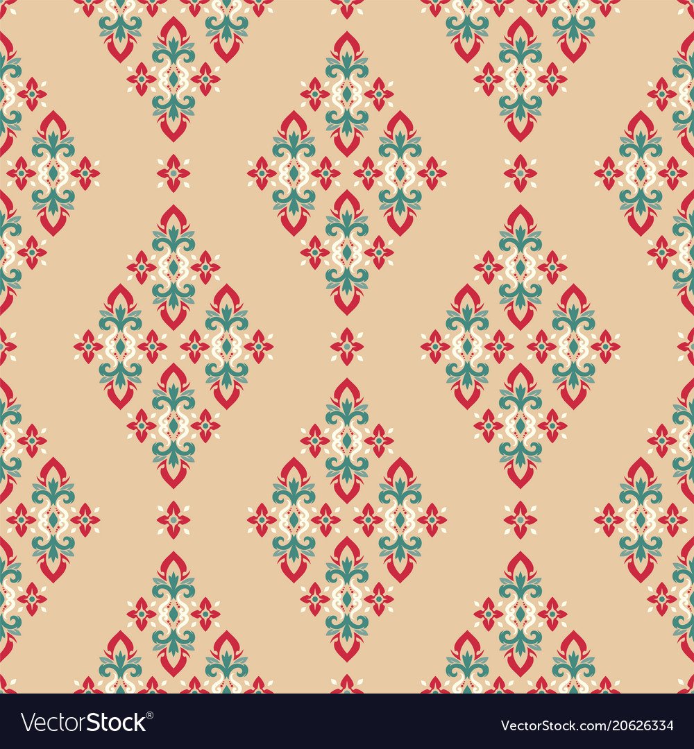 Damask Pattern Background