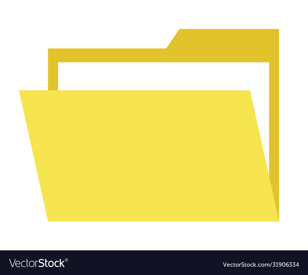 Data Folder Icon - Online Document
