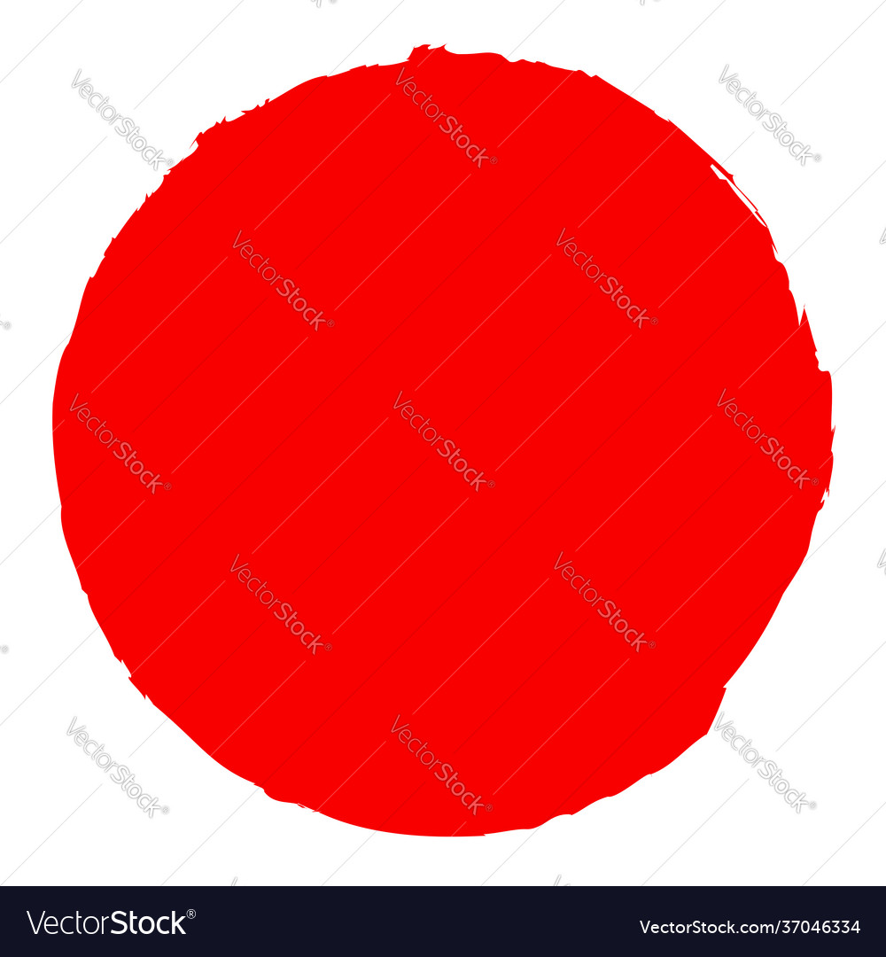 Grungy circle blob blotch vector image Grungy circle blob blotch