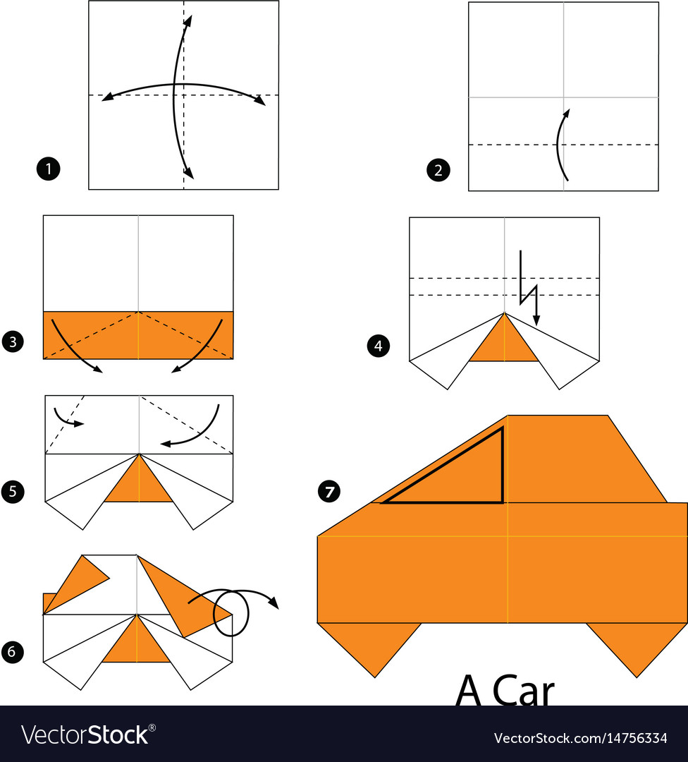 Step By Step Instructions How To Make Origami