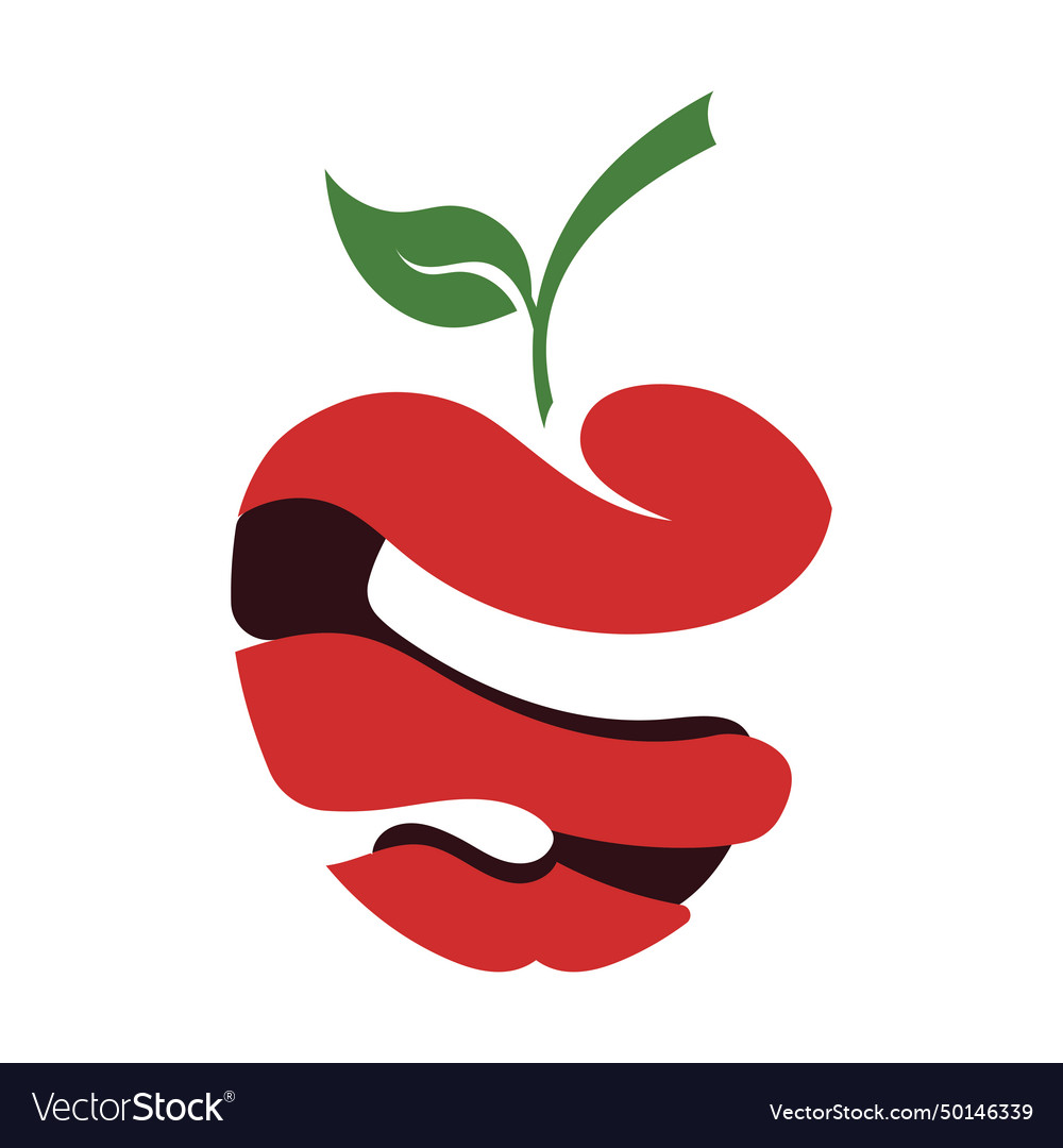 Apple logo design concept