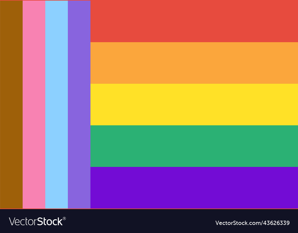 Background or banner support for lgbtq Royalty Free Vector