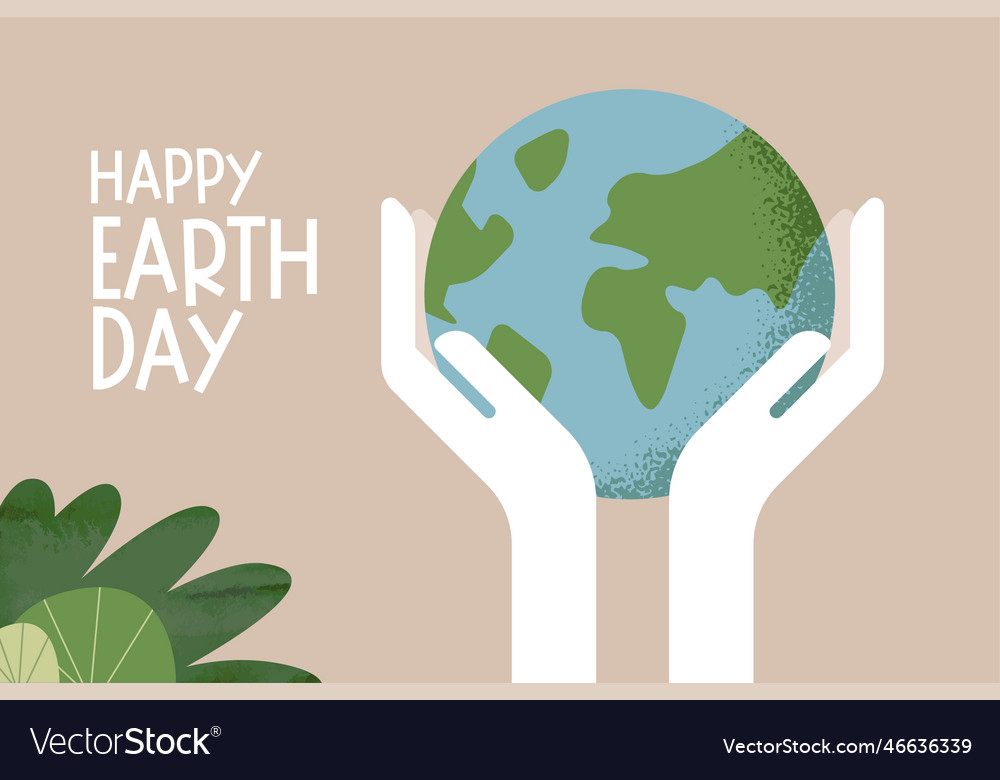 Earth day Royalty Free Vector Image - VectorStock