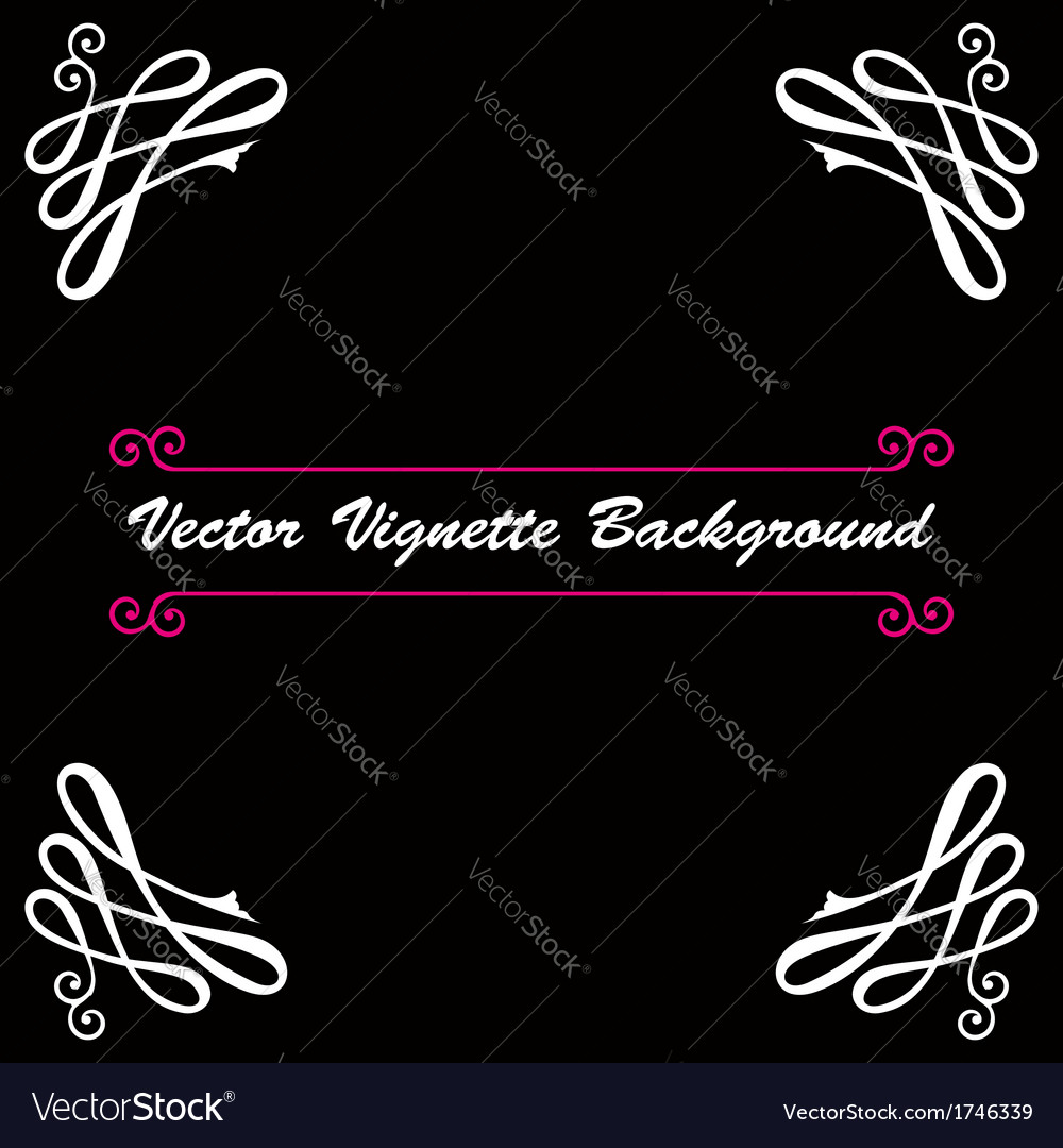 Vignette background