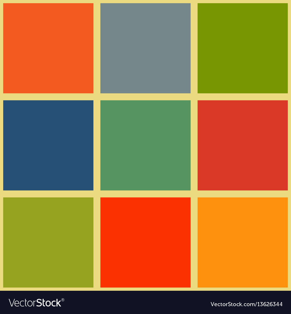 Bright mosaic seamless pattern background square