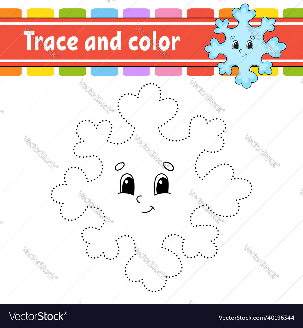 Dot to Dot Snowflake Game