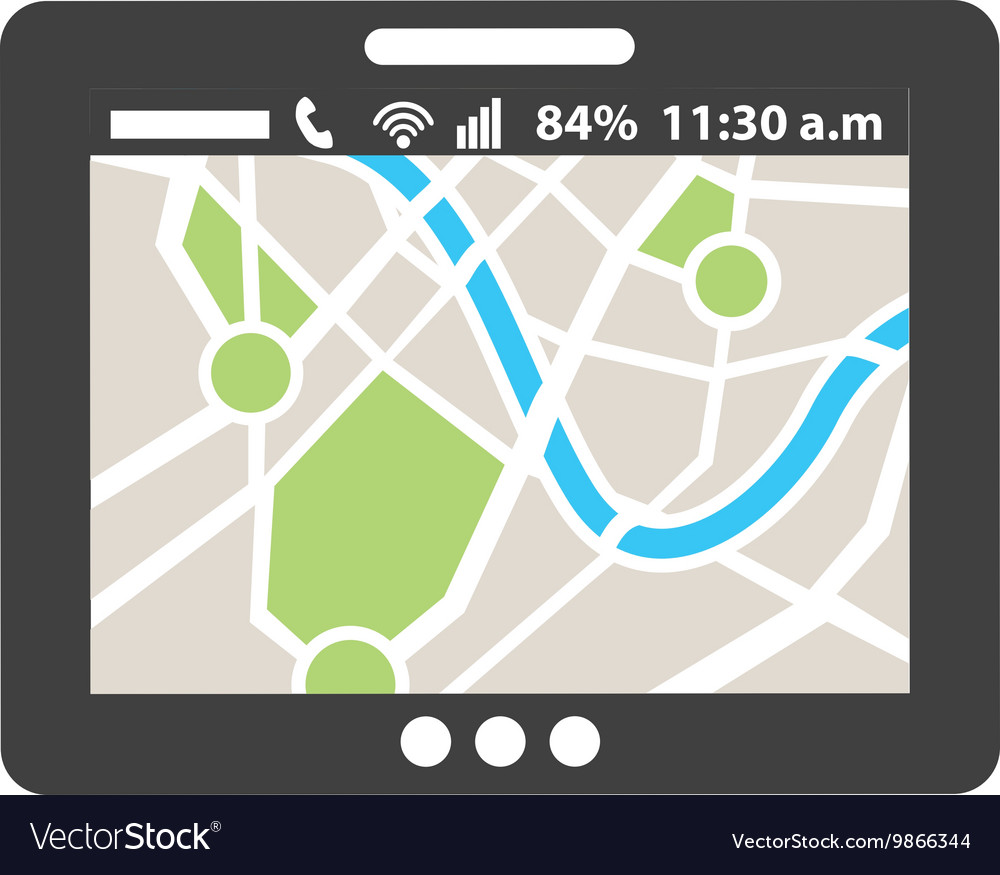 Gps map app icon