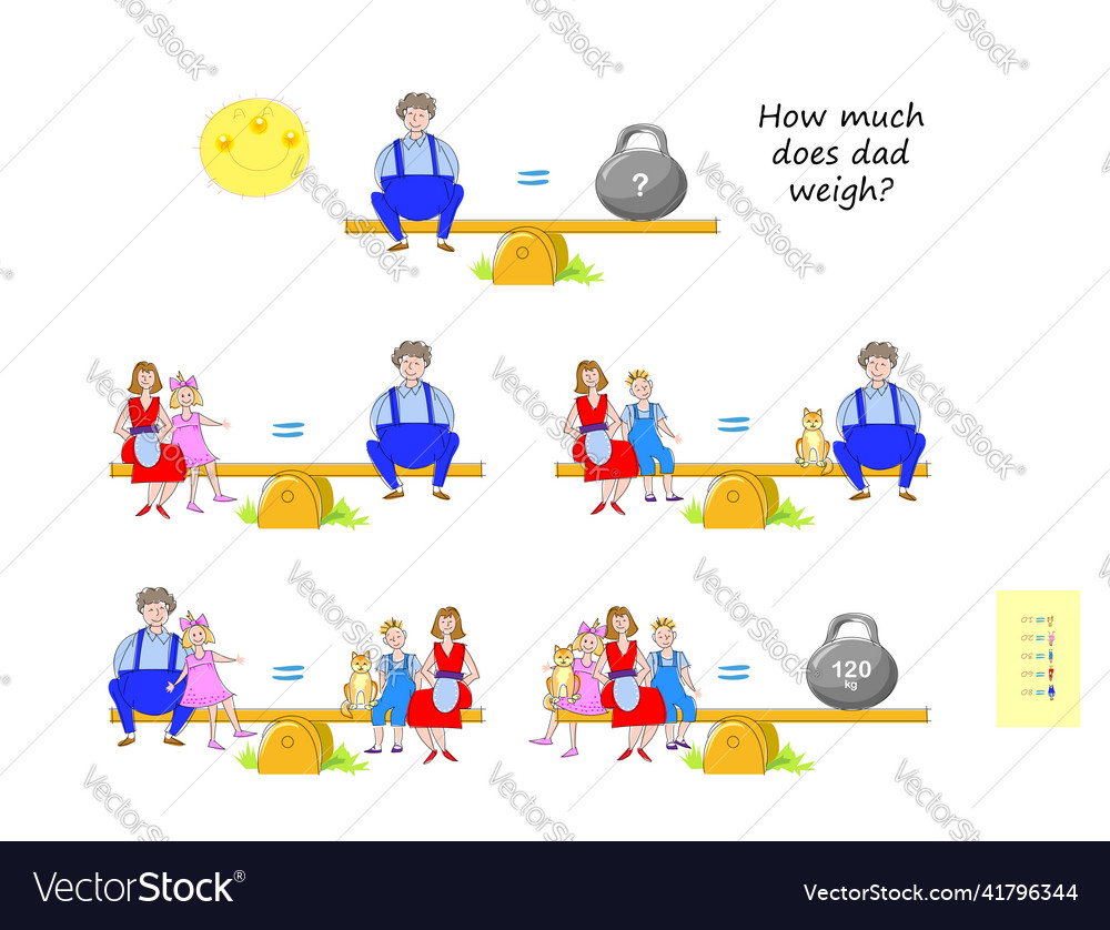 Mathematische Logik Puzzle Spiel für intelligenteste wie vector image Mathematische Logik Puzzle Spiel für intelligenteste wie