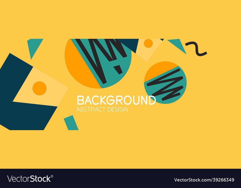 Abstract background blocks lines triangles