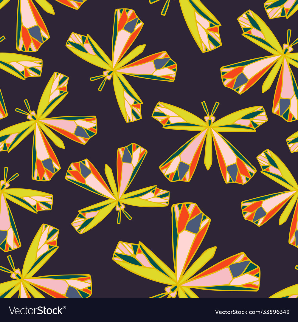 Abstract seamless pattern lined design vector image Abstract seamless pattern lined design