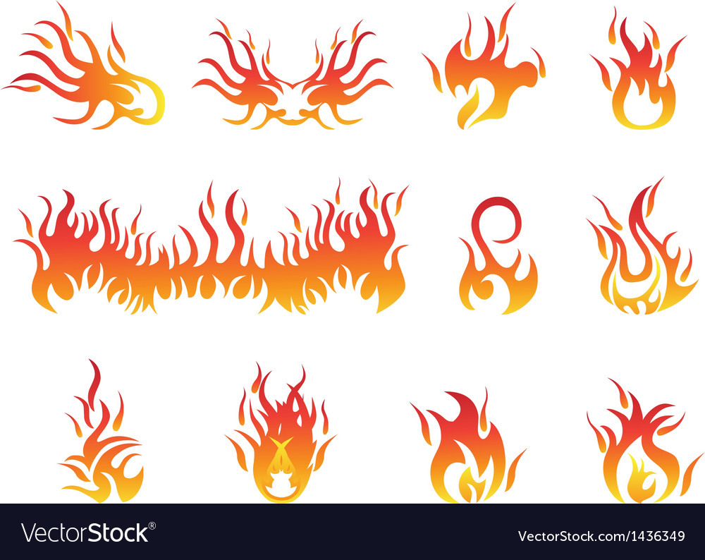 Flame Symbol Collection