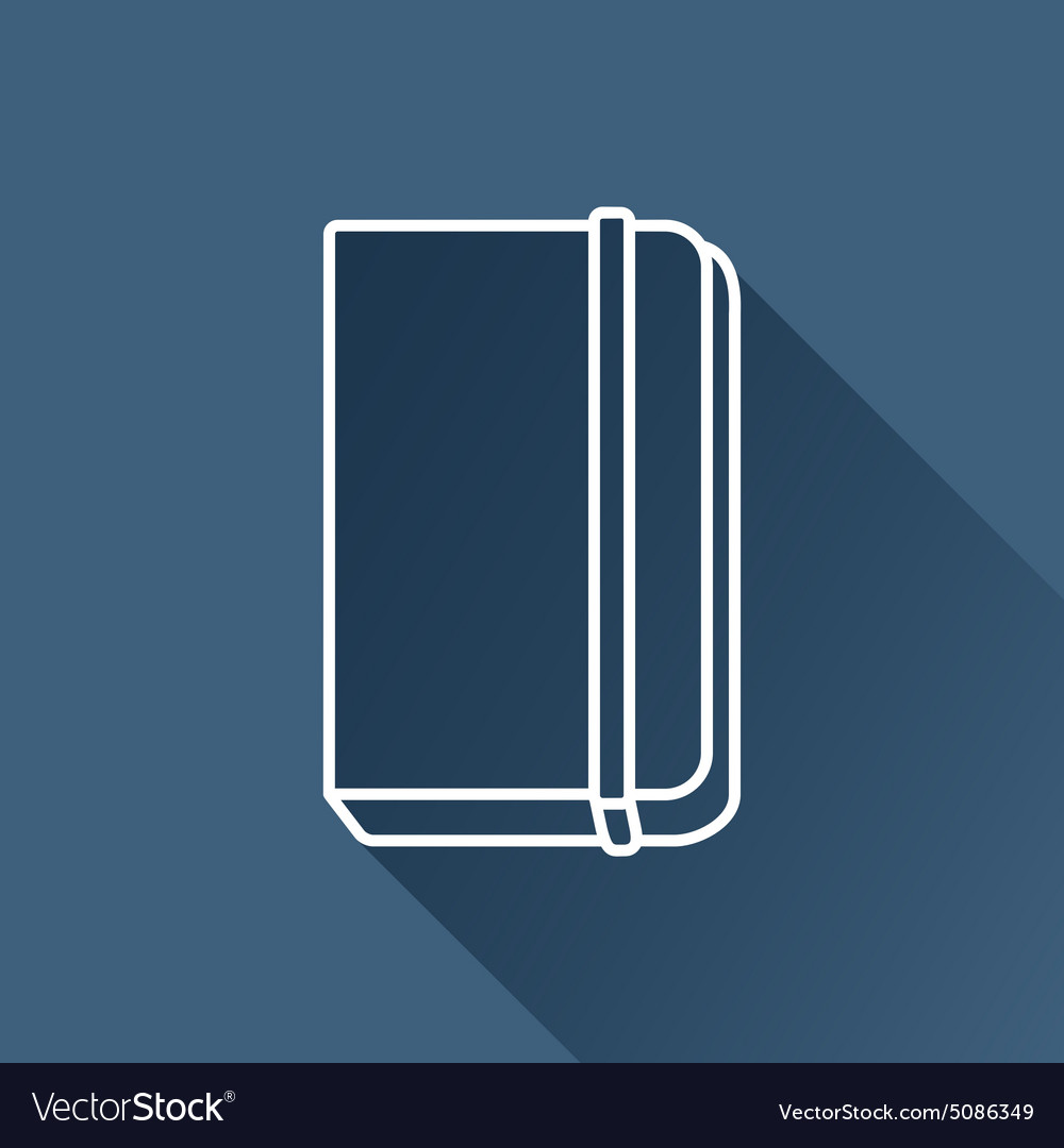Notebook icon eps10