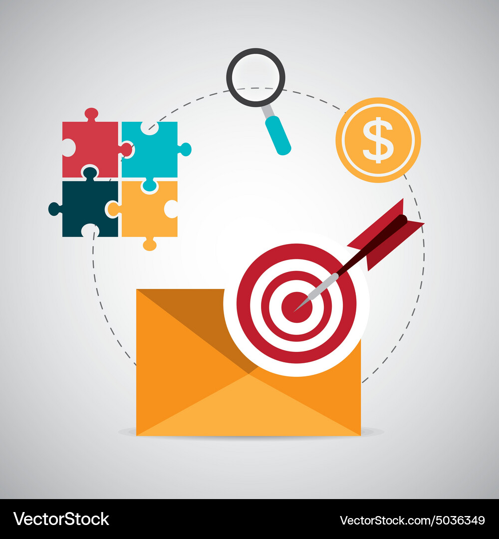 Solutions design Royalty Free Vector Image - VectorStock