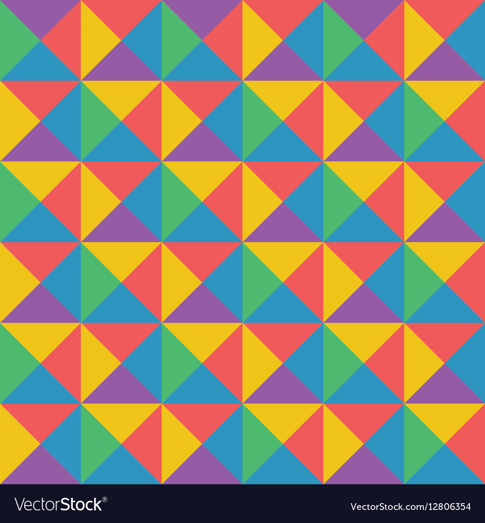 Abstract colorful geometric pattern