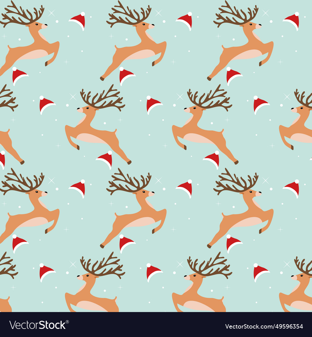 Colored winter pattern background