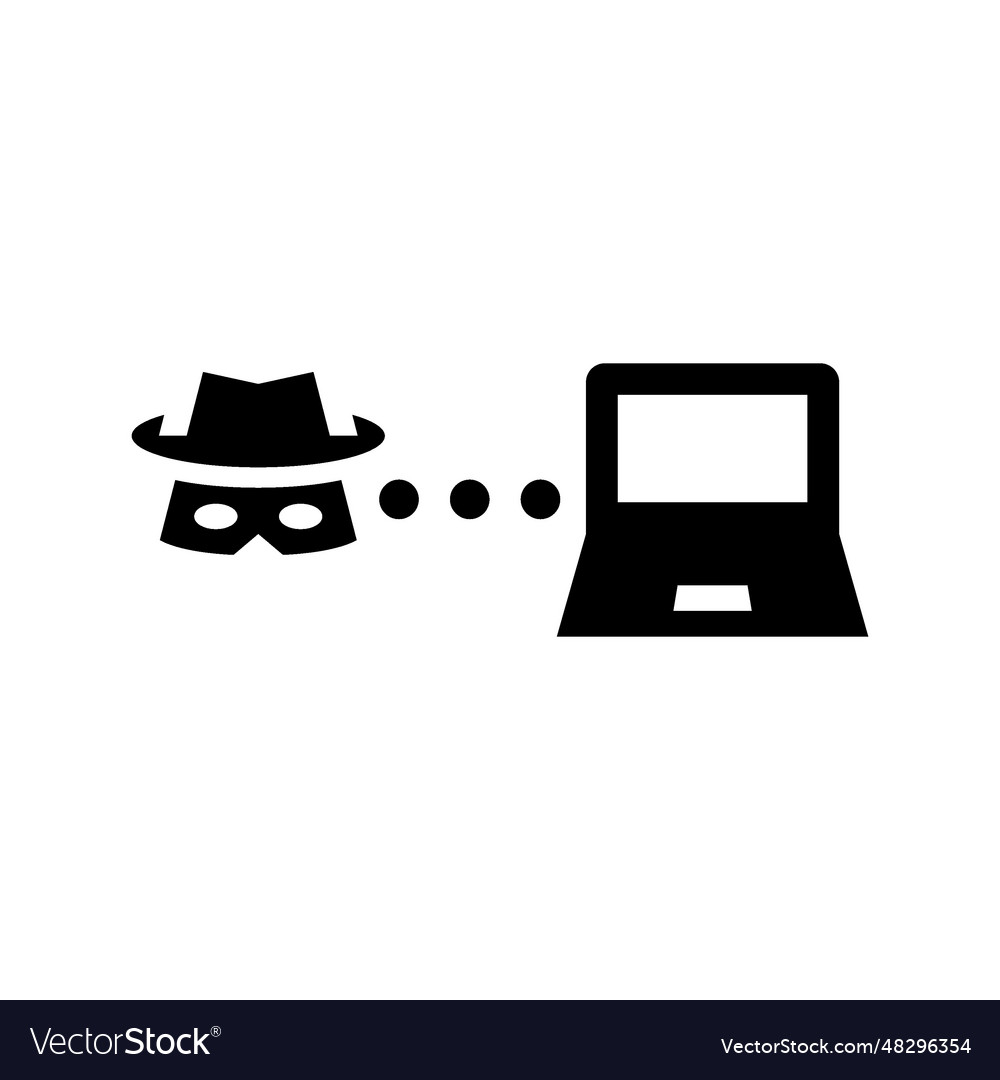 Hacker icon Vector Image Hacker icon