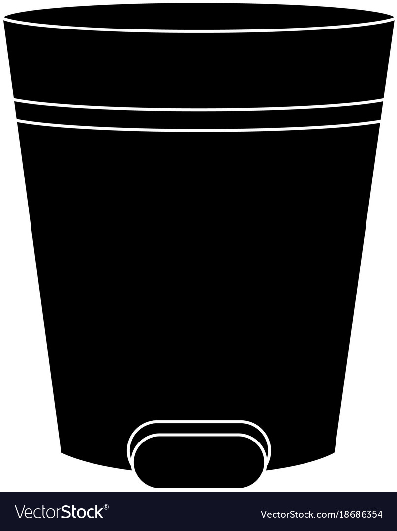 Isolated trash design Royalty Free Vector Image