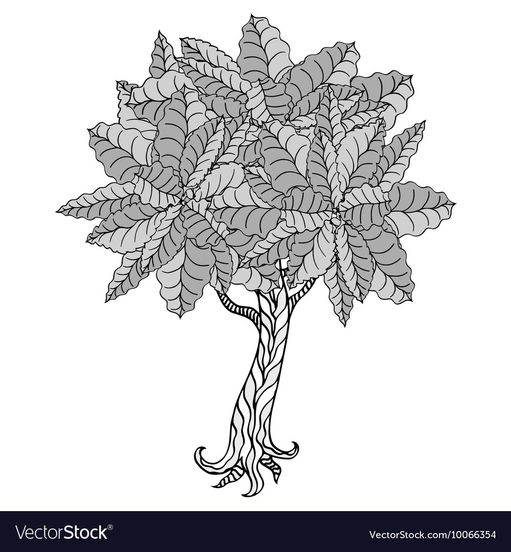 Tree with leaves