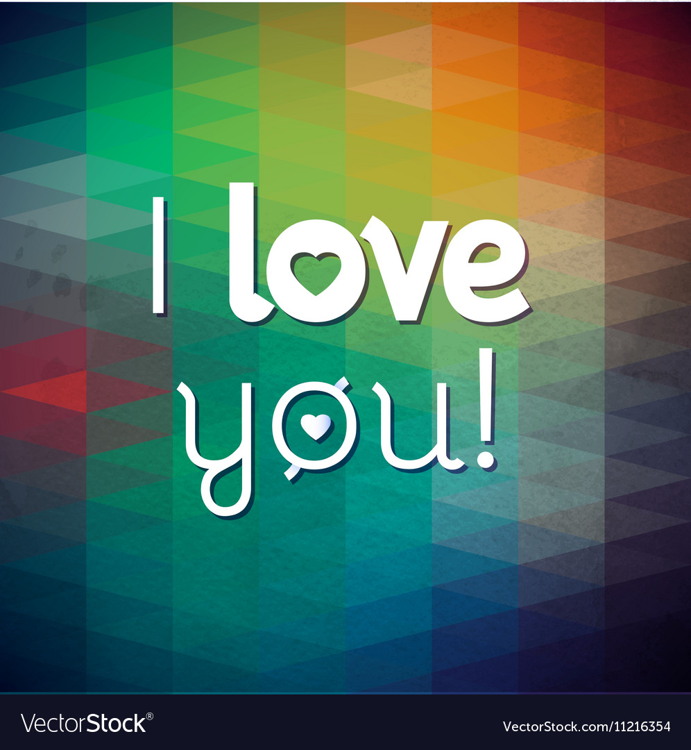 Typographical background abstract geometric