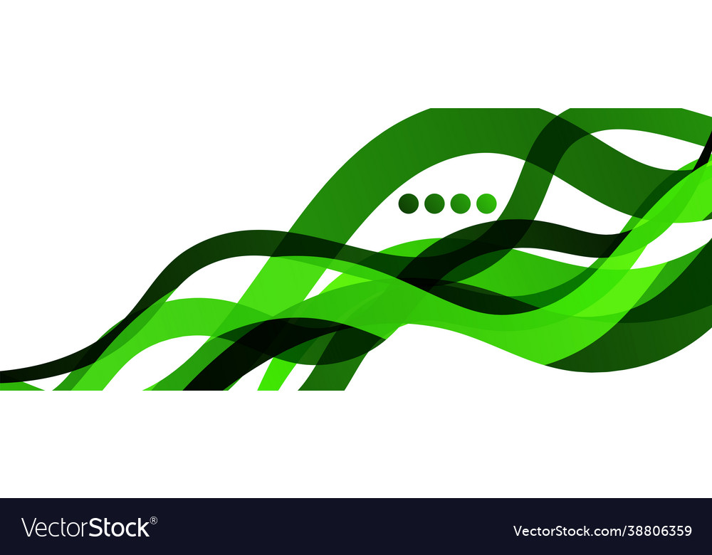 Abstract background - transparent overlapping wavy Vector Image Abstract background - transparent overlapping wavy