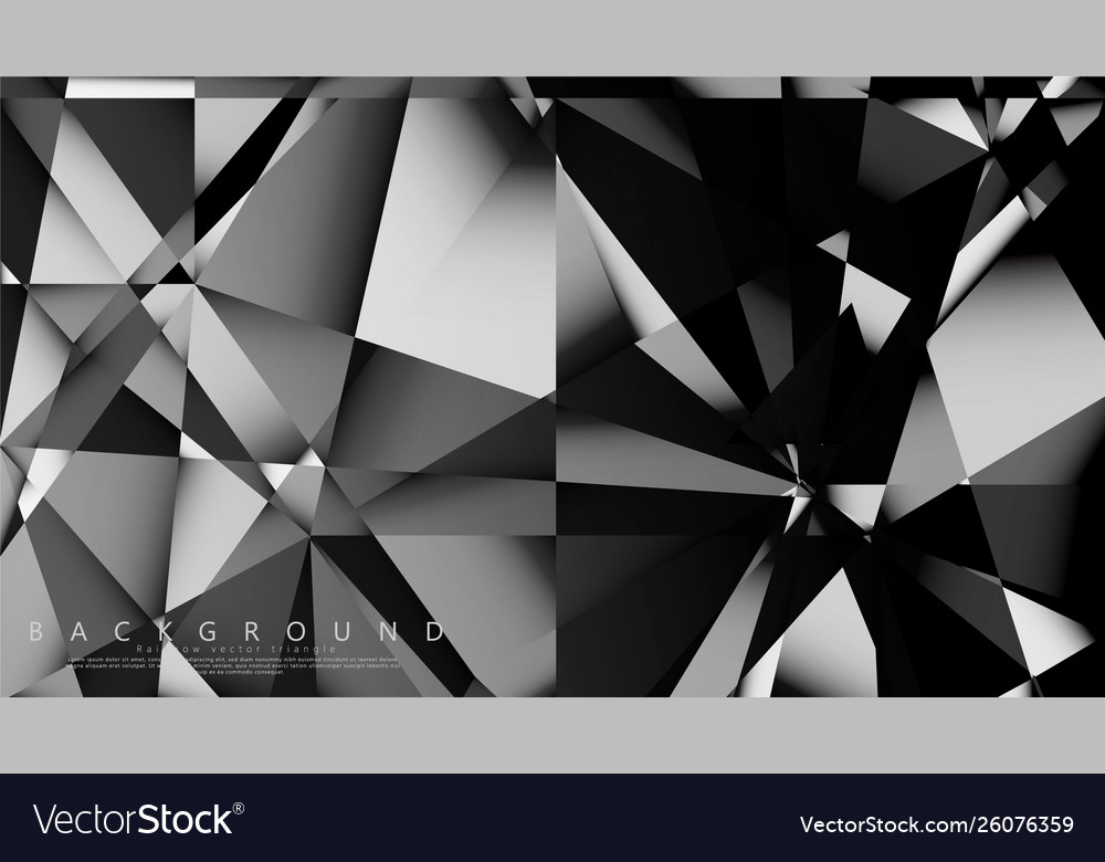 Abstract geometric background dark triangle