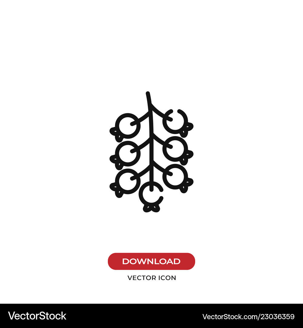 Berries icon Royalty Free Vector Image - VectorStock
