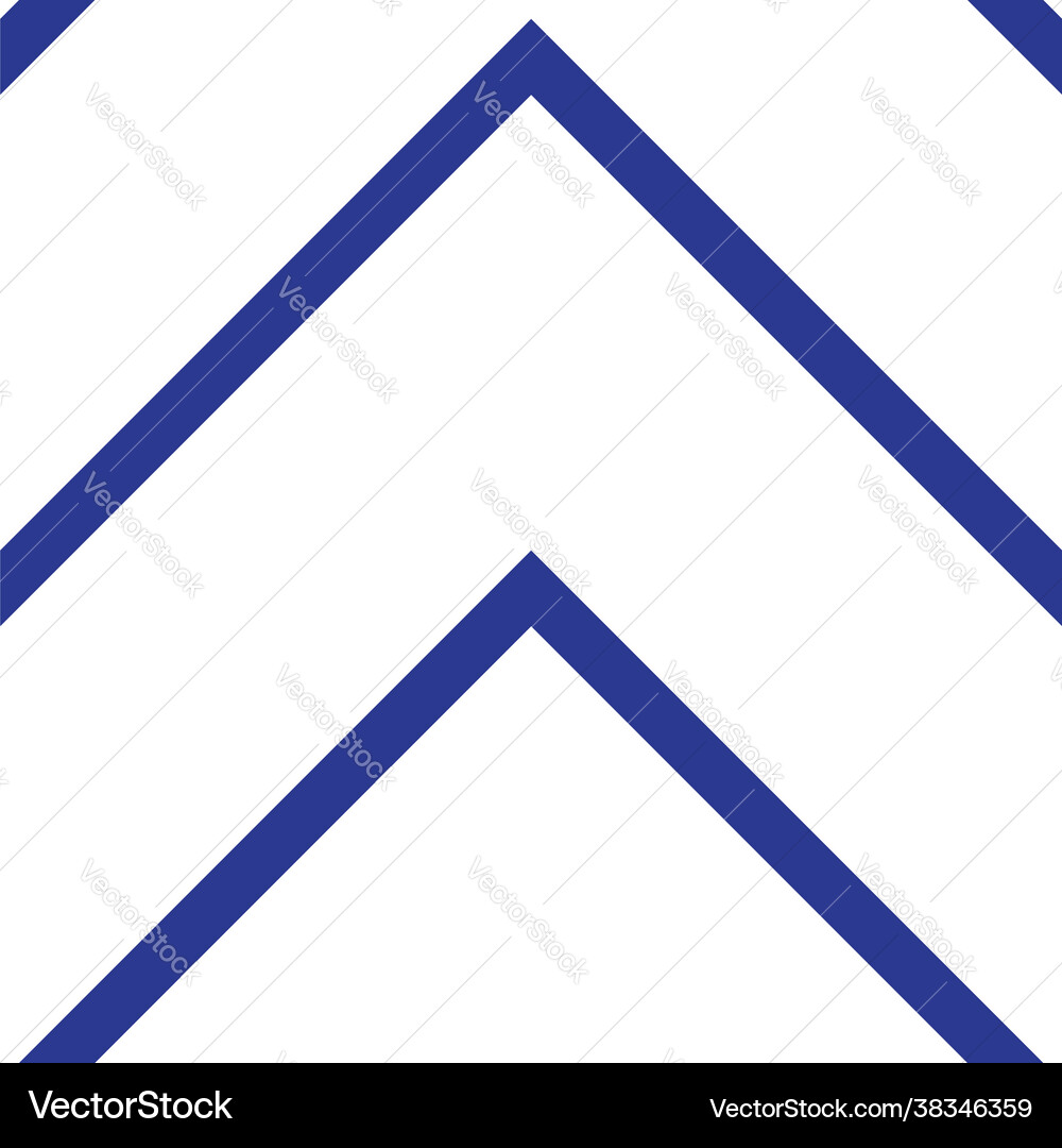 Blue chevron diagonal stripes seamless pattern Vector Image