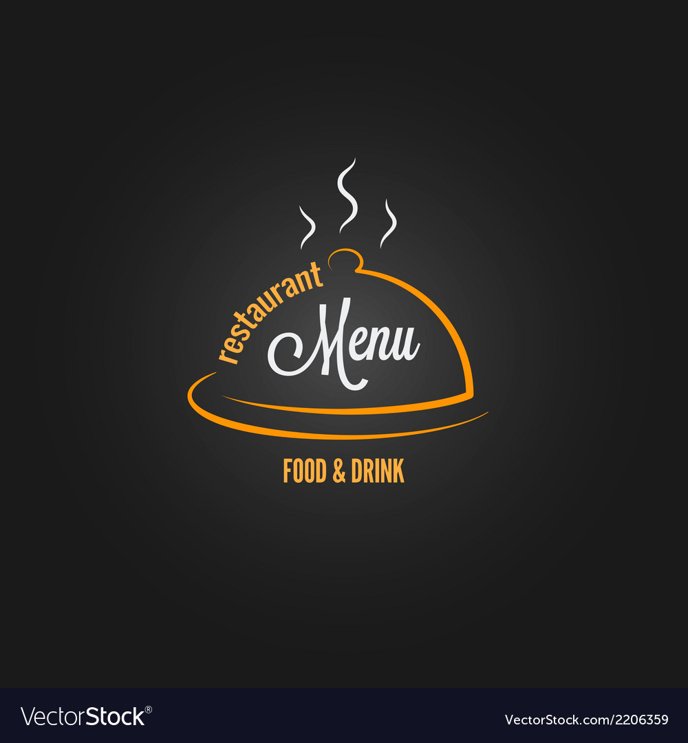 food menu vector background