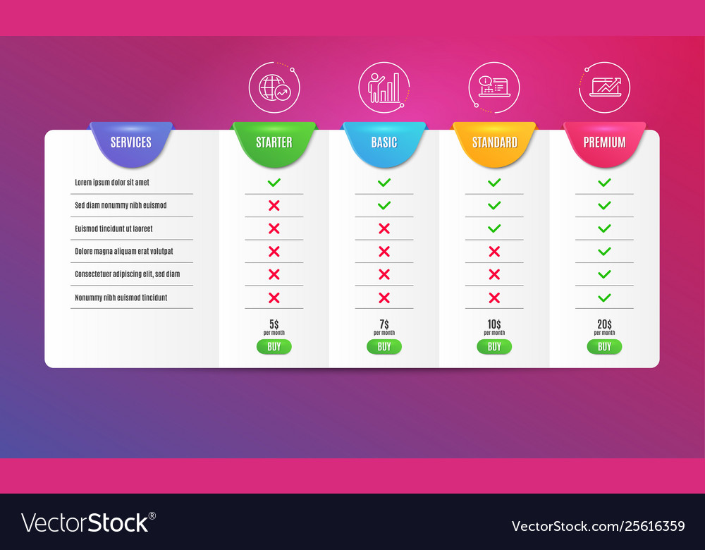 Graph chart online documentation and world vector image Graph chart online documentation and world
